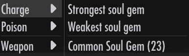Action charge soul gem